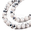 Electroplate Opaque Glass Beads Strands EGLA-A034-P4mm-M20-3