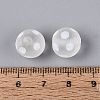 Frosted Handmade Lampwork Beads LAMP-Q039-10A-4