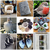 50G 10 Styles Needle Felting Wool Roving DIY-TA0012-77-9