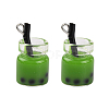 Glass Bottle Pendants CRES-S359-01H-1