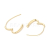 Brass Studs Earrings EJEW-Z044-01A-2