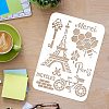 Large Plastic Reusable Drawing Painting Stencils Templates DIY-WH0202-034-3