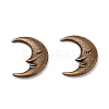Zinc Alloy Cabochons PALLOY-WH0036-27AB-2