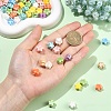 30Pcs Handmade Porcelain Bead PORC-YW0001-75-4