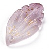 Transparent Glass Pendants GLAA-H102-B11-3