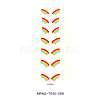 Rainbow Full Cover Nail Wraps Stickers MRMJ-T040-268-1