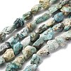Raw Rough Natural Variscite Beads Strands G-L624-B02-A-1