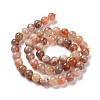 Natural Botswana Agate Beads Strands G-G925-01B-3