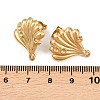 Ion Plating(IP) 304 Stainless Steel Stud Earring Findings STAS-Z175-02G-01-3