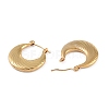 304 Stainless Steel Hoop Earring EJEW-K278-21G-2