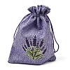Burlap Cloth Drawstring Bags for Gift ABAG-P016-01A-02-2
