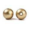 Matte Style Spray Painted Acrylic Beads X-ACRP-S669-8mm-02-1-2