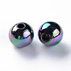 Opaque Acrylic Beads X-MACR-S370-D8mm-S002-2