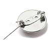 Round Glass Brooches FIND-Q096-01M-2