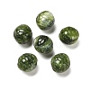 Two-tone Opaque Acrylic Beads OACR-G037-02G-1