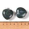 Natural Moss Agate Pendants GG-CBAA0EE-04P-01-3