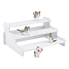 3-Tier Assembled Opaque Acrylic Model Toy Display Holder ODIS-WH0029-19-1