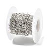 Iron Rhinestone Glass Cup Chain CH-U001-01X-1