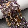 Natural Ametrine Beads Strands G-F799-C01-01-1
