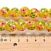 Handmade Lampwork Bumpy Beads Strands LAMP-A005-01D-4