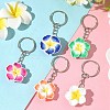 Polymer Clay Pendant Keychains X-KEYC-JKC01376-1