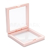 Square Transparent PE Thin Film Suspension Jewelry Display Box LS-CON-D009-01A-04-3