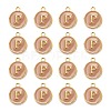 Golden Plated Alloy Enamel Charms ENAM-S118-06P-2