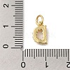 Rack Plating Brass with ABS Plastic Imitation Pearl Charms KK-B092-30D-G-3