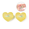 Transparent Printed Acrylic Beads MACR-S373-124-H12-1