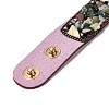 Faux Suede Snap Cord Bracelet BJEW-F428-06-3
