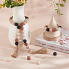 50Pcs 5 Colors Food Grade Eco-Friendly Silicone Focal Beads SIL-PH0001-27-5
