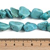 Natural Howlite Beads Strands G-N0312-01C-5