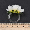 Handmade Lampwork Finger Rings RJEW-P158-01-6