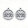 Non-Tarnish 304 Stainless Steel Pendants LS-STAS-N092-05-2
