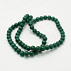 Natural Mashan Jade Round Beads Strands X-G-D263-4mm-XS26-2
