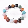 Natural & Synthetic Mixed Stone Pendants G-X0005-05P-3