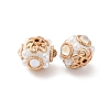 Handmade Resin Indonesia Round Beads IPDL-P005-25KCG-04-2