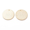 Brass Charms KK-Y003-06B-G-2