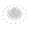 200Pcs 2 Style White Acrylic Enamel Beads SACR-YW0001-04-2