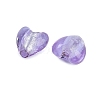 Handmade Silver Foil Lampwork Glass Beads LAMP-Q005-06-4