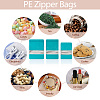 18Pcs 3 Styles PE Resealable Bags with Window OPP-TAD0001-01G-7
