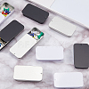 9Pcs 3 Colors Slide Top Tinplate Trinket Storage Boxes CON-CP0001-016D-7