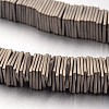 Electroplate Non-magnetic Synthetic Hematite Bead Strands G-F300-20B-F06-1