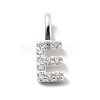 925 Sterling Silver with Cubic Zirconia Charms STER-Q004-01E-S-1