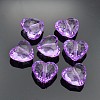 Transparent Acrylic Beads X-PL318Y-6-2