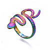 Snake Wrap Cuff Rings RJEW-N038-034-4