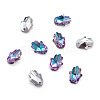 K9 Glass Rhinestone Pendants X-GLAA-TA001-008-3