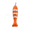 Brass Enamel Pendants KK-H527-05A-P03-1