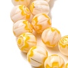 Round Millefiori Glass Beads Strands LK-P002-25-3