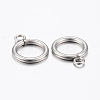 304 Stainless Steel Toggle Clasps STAS-K172-52P-2